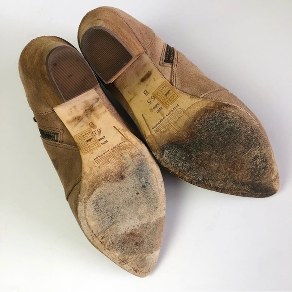 Belle by Sigerson Morrison Yoko Suede Booties - Picture 9 of 16